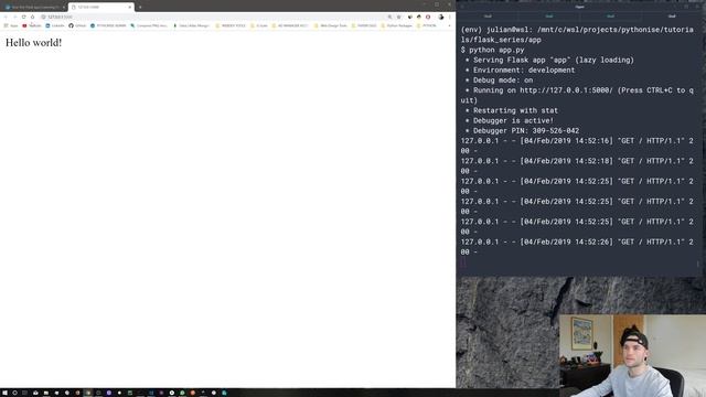 Building your first Flask app - Python on the web - Learning Flask series Pt. 1 смотреть онлайн