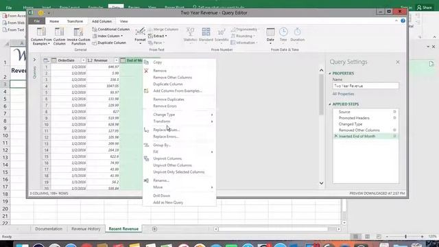 Excel Module 11 Part 2 Query To Table 2 Group Date - 1280 x 720 resolution смотреть онлайн