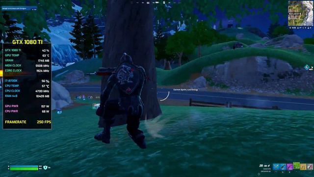 Fortnite Chapter 5 : Performance Mode | GTX 1080Ti + 8700K смотреть онлайн