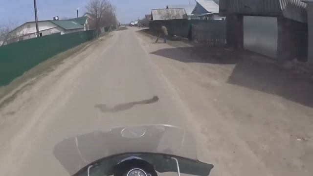 Мотоцикл Урал........утренняя прогулка. смотреть онлайн
