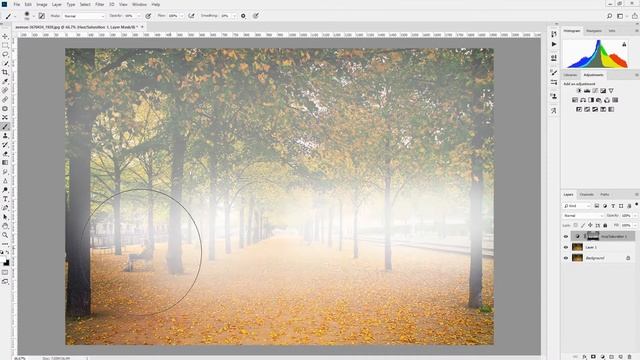 Как сделать туман в Photoshop и ухудшить погоду на фотографии [Ленивый Мизантроп] смотреть онлайн