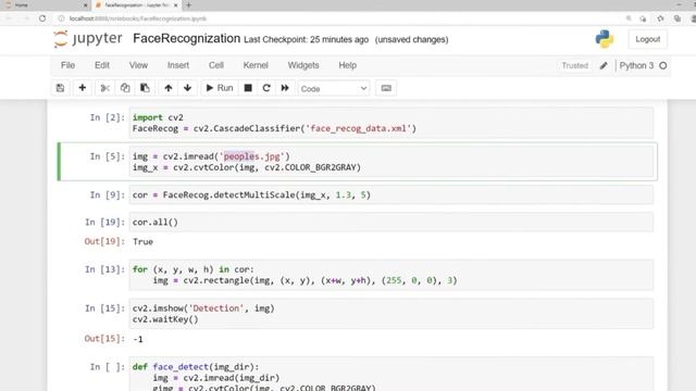 Face Recgnition Python Pt -3 | OpenCV | Computer Vision | Deep Learning смотреть онлайн