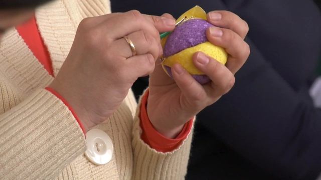 Мастер-класс по изготовлению рождественской игрушки в ДС №28 смотреть онлайн