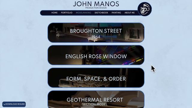 John Manos- Portfolio смотреть онлайн