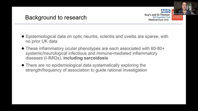 Symptoms, Impacts and the Need for More Research - Sarcoidosis of the Eye Patient Day смотреть онлайн