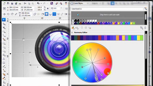 How to create Colour styles Corel X6 смотреть онлайн
