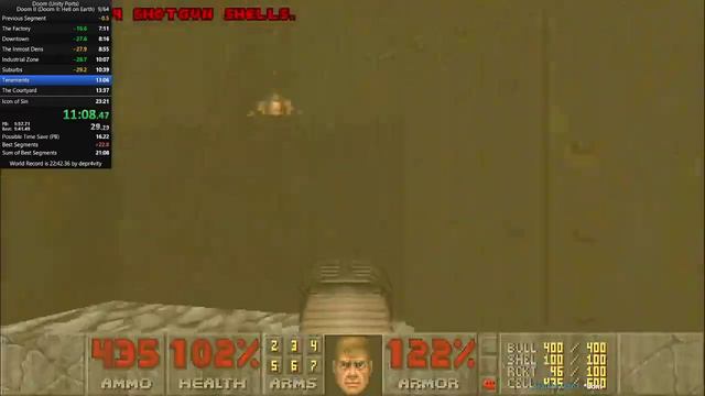 Doom II Any% In 22:12 (Unity Port) смотреть онлайн