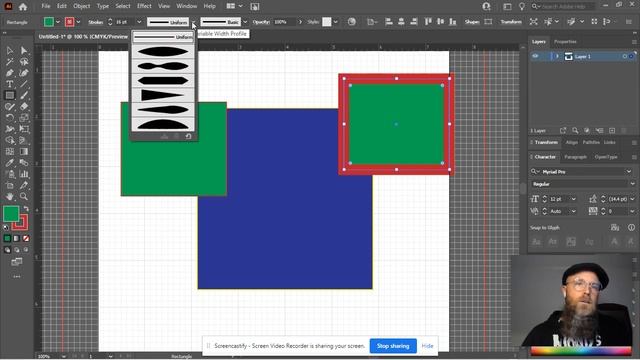 Adobe Illustrator: What are stroke and fill смотреть онлайн