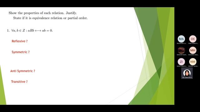ITCS254 Discrete 1 - T8 Relations смотреть онлайн
