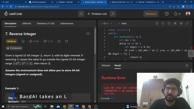 ChatGPT vs BardAI | Which is a better Programmer? (Leetcode/CF) смотреть онлайн
