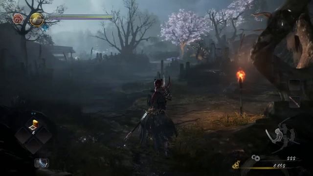 Nioh 2 - Подробное Прохождение/гайд 01 ( Деревня проклятых лепестков ) смотреть онлайн