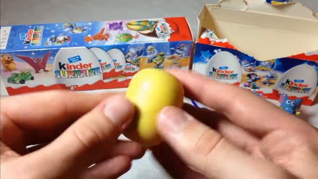 Kinder Happy Hippo Ferrero Surprise Eggs Unboxing|HD