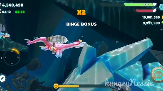 The Loch Ness Monster Unleashed: Dominating Hungry Shark Evolution смотреть онлайн