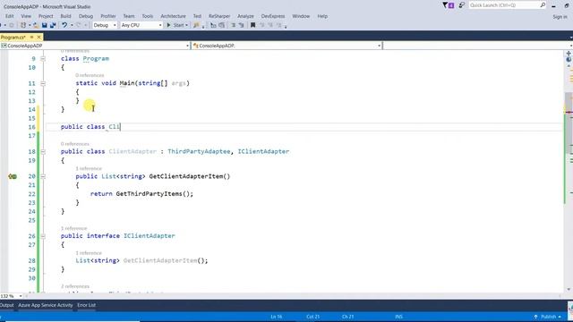 Adapter Design Pattern in C# смотреть онлайн