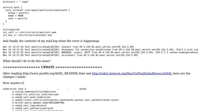 Postfix 5.7.1 Relay access denied (2 Solutions!!) смотреть онлайн