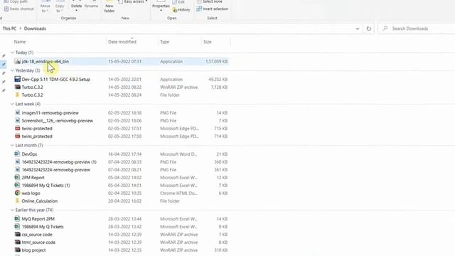 Download java 18 and install in windows 10/11 #java18 #java #javatcoding смотреть онлайн