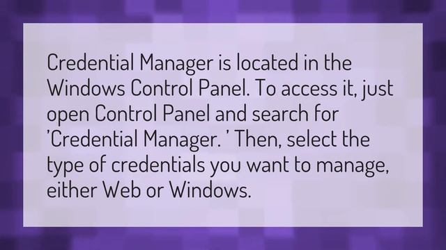Where do I find my Windows credentials? смотреть онлайн