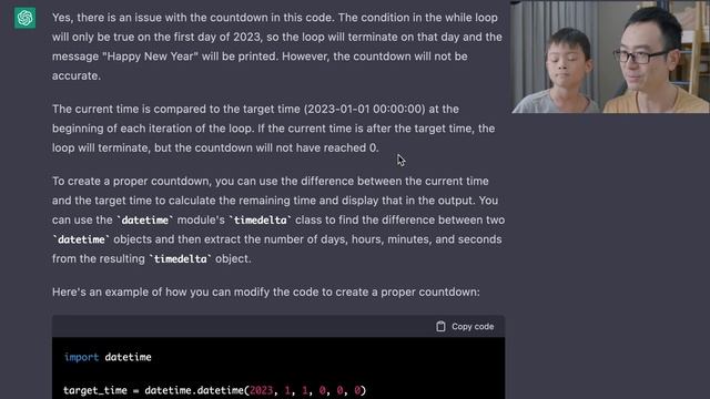 Ask ChatGPT to fix my code issues [Bed Time Coding][S01 The Basics][SP2-2] смотреть онлайн