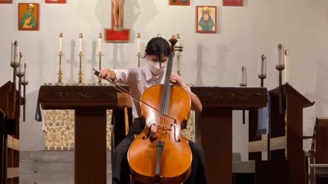 Sofia-Lee Lugo plays Vivaldi Sonata E minor op.14 No.5 (Largo) - October 16, 2021 смотреть онлайн