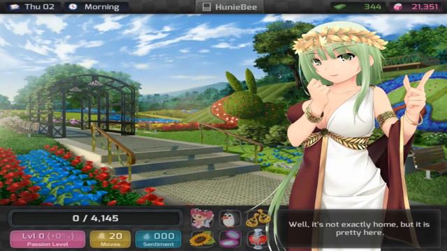 A WILD LOVE GODDESS APPEARS! | HuniePop #16 смотреть онлайн