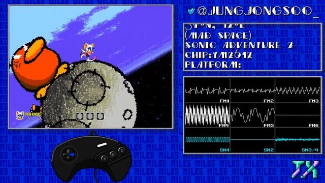 [16-Bit;Genesis]34ºN, 12ºE (Mad Space) - Sonic Adventure 2(COMMISSION) смотреть онлайн