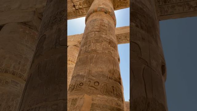 Карнакский храм в Луксоре, Египет. смотреть онлайн