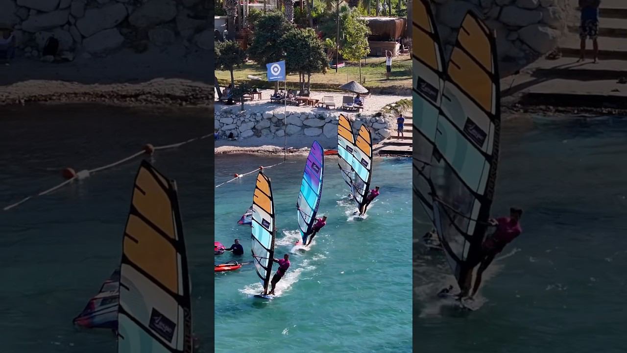 Windsurfing At Alachati