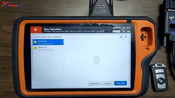 VVDI Key Tool Plus BMW CAS1 Key Programming with GODIAG Test Platform