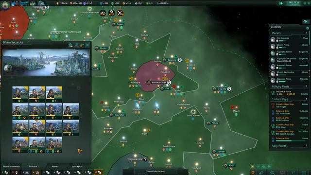 Stellaris: Kennedy + Leviathans - Alari Imperium - 23 смотреть онлайн