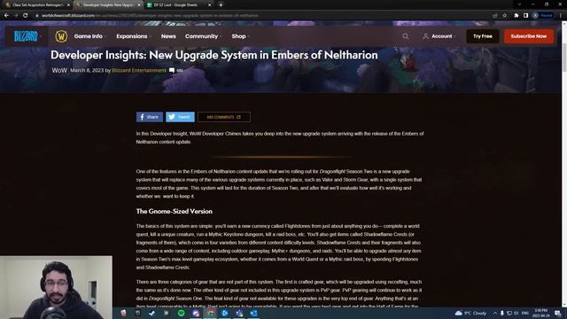 New 10.1 Gearing Changes and Upgrade System EXPLAINED | Dragonflight Season 2 смотреть онлайн
