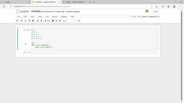 python pattern 1 смотреть онлайн