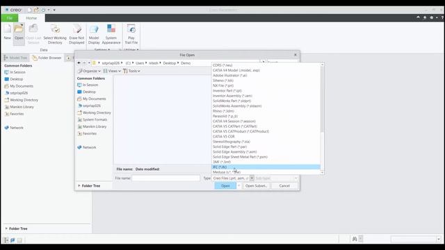 How to import IFC files inside Creo | BIMDeX | IFC to Creo Importer смотреть онлайн