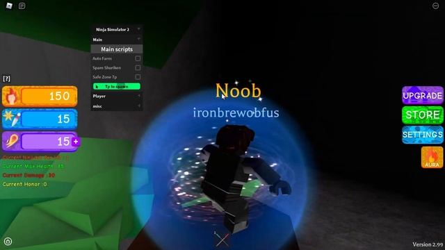 ROBLOX | OP Ninja Simulator Hack Gui *MADE BY ME* | Auto Farm | *Pastebin* | Spam Shuriken| More! смотреть онлайн