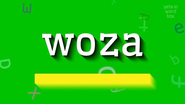 HOW TO PRONOUNCE WOZA? #woza смотреть онлайн