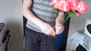 Быстрое распаривание декоративных цветов.