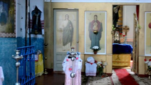 Покровский храм. c .Алексеевка.Глушковский район. смотреть онлайн