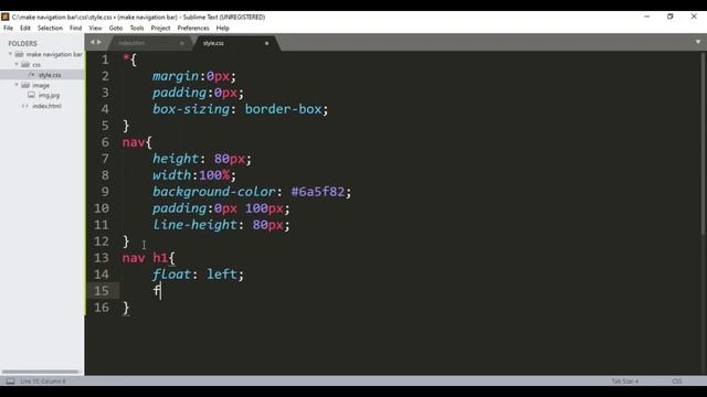 How to Make Navigation Bar in HTML and CSS | HTML CSS for Beginners | HTML Website Tutorial смотреть онлайн