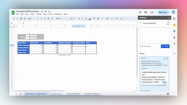 Use GPT to Create a Weekly SDR Sales Scorecard (Template Included) смотреть онлайн