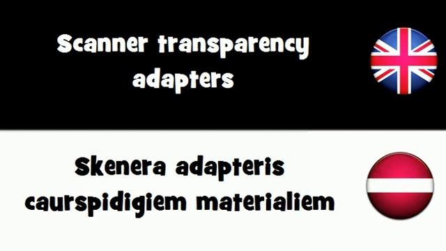 SAY IT IN 20 LANGUAGES = Scanner transparency adapters смотреть онлайн