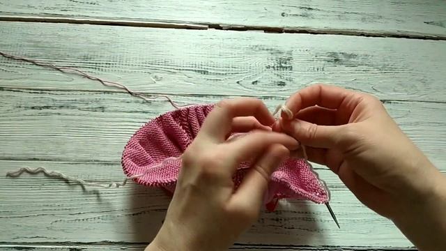 Мастер класс по вязанию детского платья спицами, реглан сверху