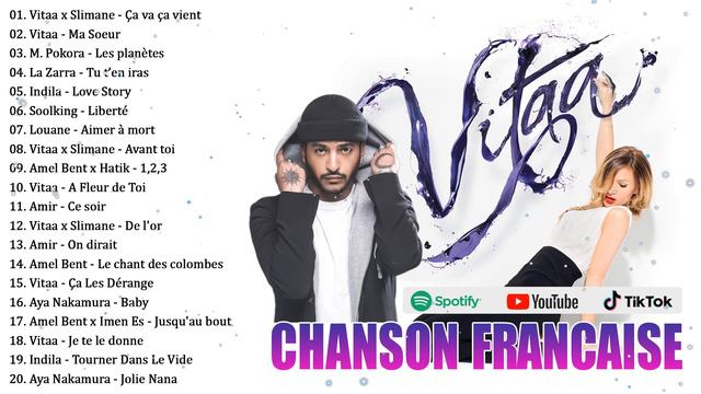 New French Pop Music 2024 ⚡ New Chanson Francaise 2024 ⚡Vitaa, Slimane, Angèle, Amir,  Louane