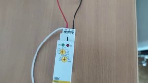 Подключение Реле задержки Включения ORT A1 к  постоянному напряжению 12 в