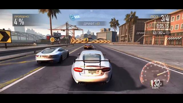 Jaguar XKR-S GT Day 1 • Proving Grounds Event • NFS No Limits смотреть онлайн