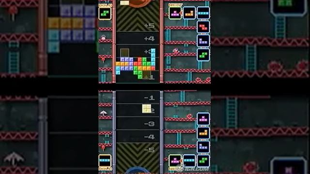 Tetris DS Nintendo DS Gameplay - Push Mode смотреть онлайн