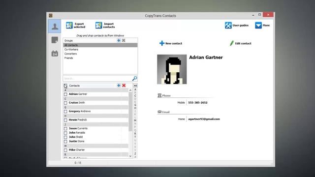How to export iPhone contacts to Excel смотреть онлайн