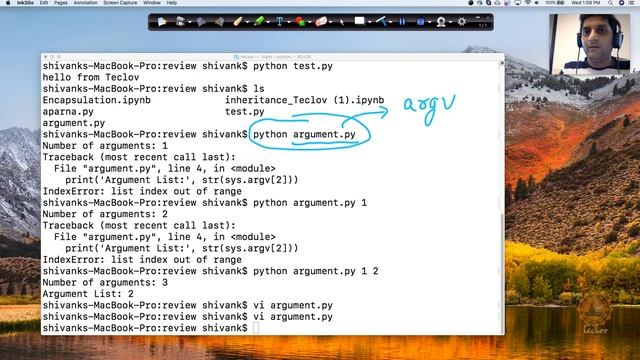 Python for Beginners - Video 16: Passing arguments in Python using Command Line смотреть онлайн