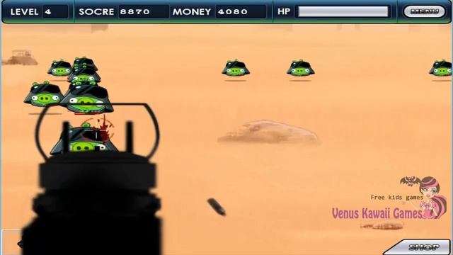 Angry Birds Kill Pig Death Squads Skill Game Walkthrough All Levels 1-6 смотреть онлайн