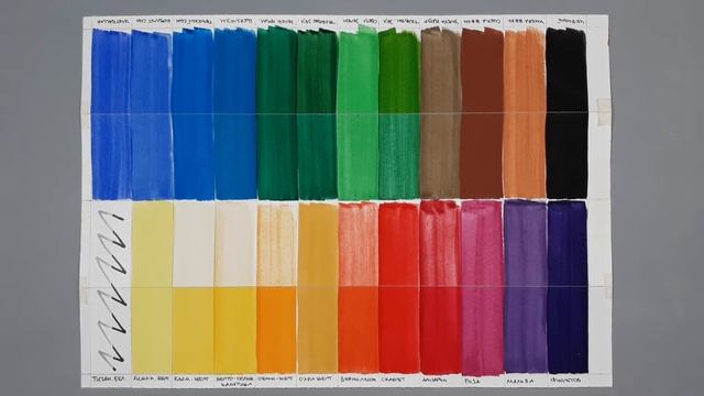 Светостойкость №7. Акварель Staеdtler Watercolour paint 8880 C24. Немецкая / китайская акварель. смотреть онлайн