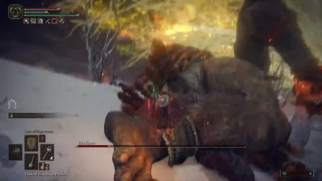 Elden Ring: Fire Giant (Mountaintop of the Giants) [RL1/No damage] смотреть онлайн