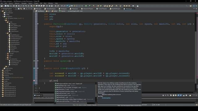 Particles - How to Make a 2D Game in Java #33 смотреть онлайн
